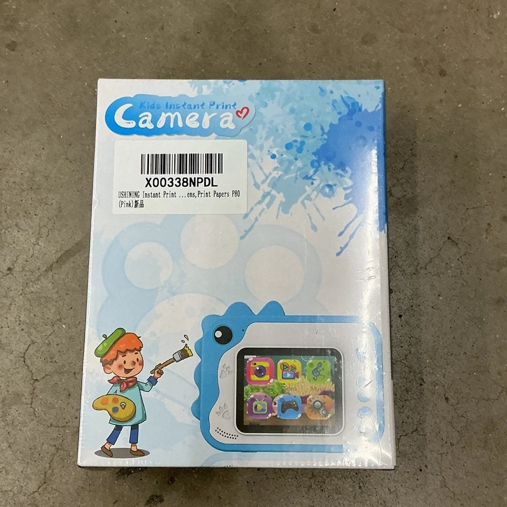 Children's Instant Print Camera - Pink